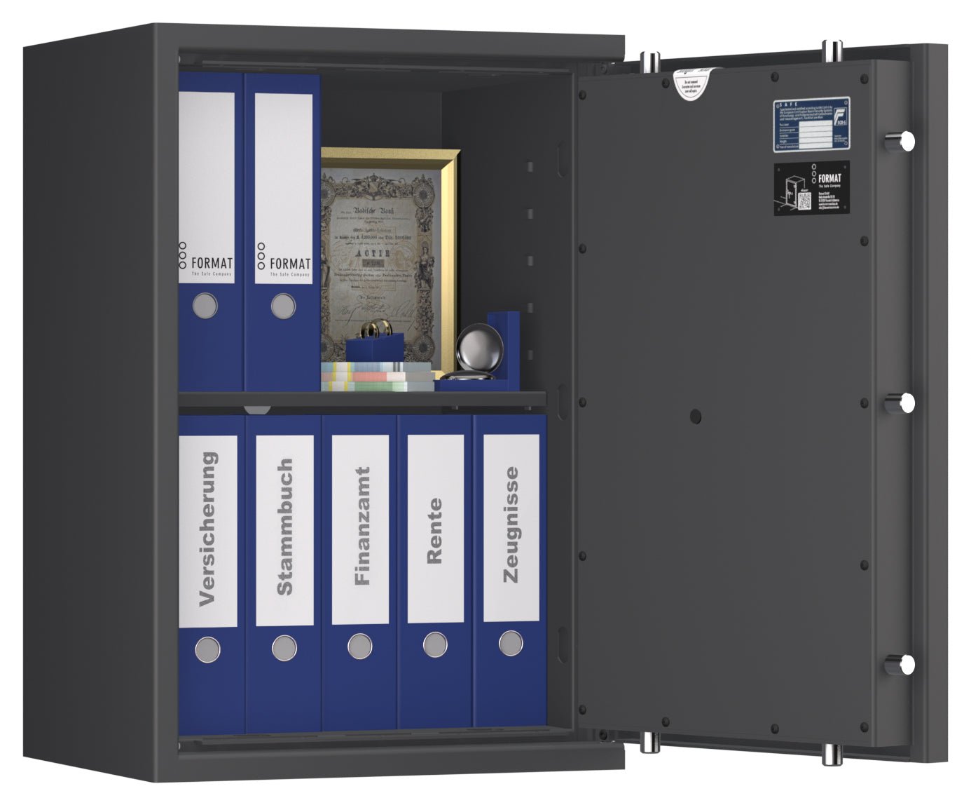 Coffre-fort FORMAT Lyra 4 Classe I – Anti-effraction certifié EN 1143-1 - Lecoffrefort.com