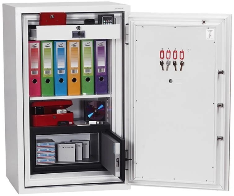 Coffre fort ignifuge 1H30 papier et données - Coffre interne - PHOENIX DATA COMBI DS2504 - Lecoffrefort.com