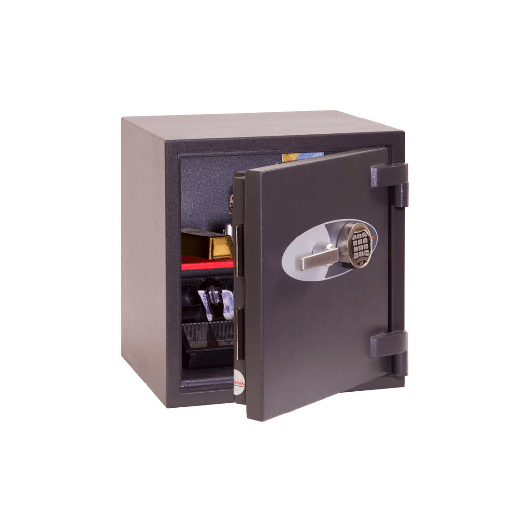Coffre fort ignifuge 30 min - haute sécurité certifié - Grade 2 anti vol - 56 L - PHOENIX MERCURY HS2051 - Lecoffrefort.com
