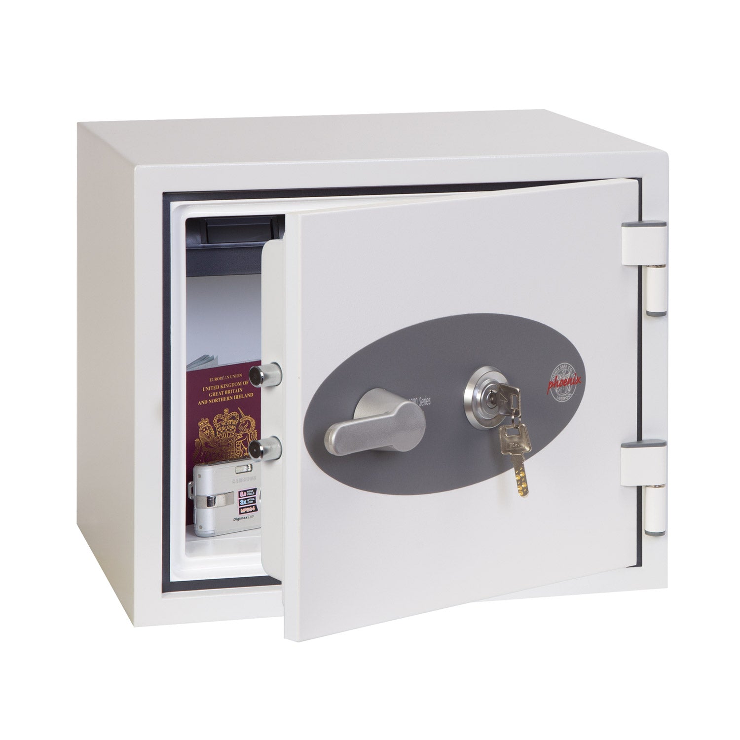 Coffre fort ignifuge - 60 min - 19 L - PHOENIX TITAN AQUA FS1281 - Lecoffrefort.com