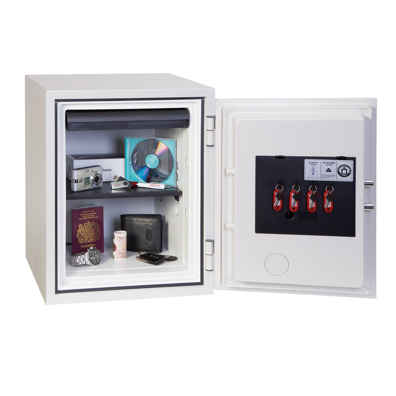 Coffre fort ignifuge - 60 min - 36 L - PHOENIX TITAN AQUA FS1283 - Lecoffrefort.com