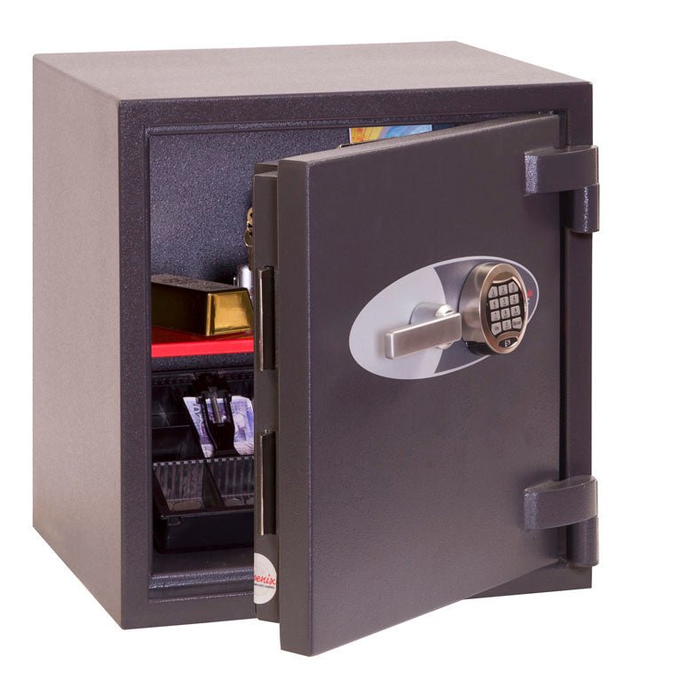 Coffre fort ignifuge certifié - 30 min papier - Grade 3 anti vol - 56 L - PHOENIX ELARA HS3551 - Lecoffrefort.com