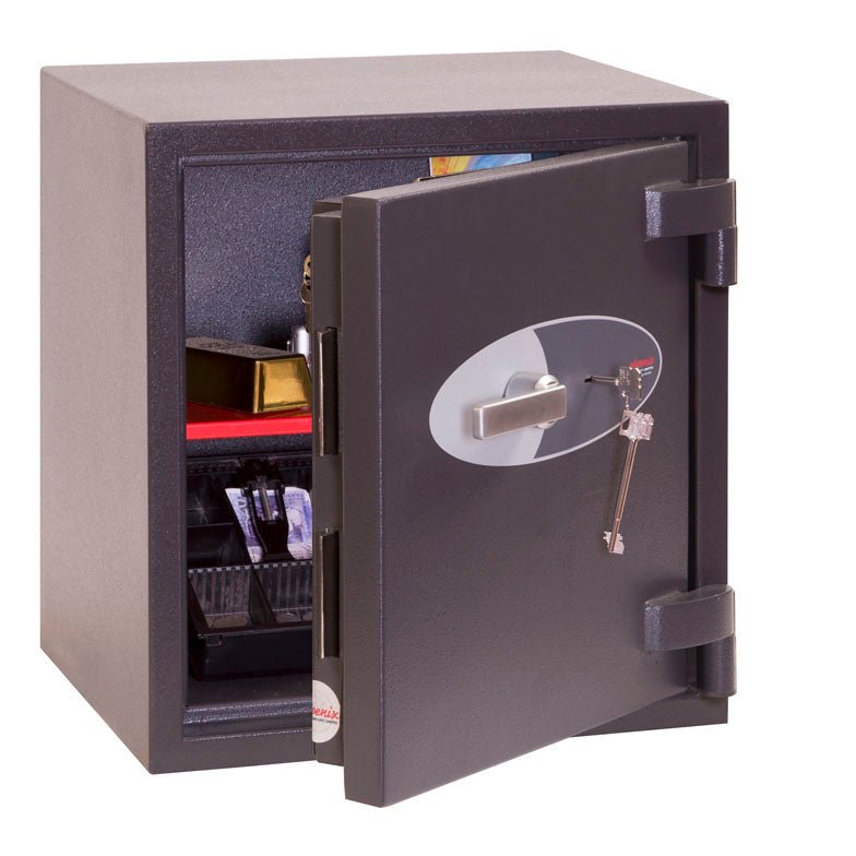 Coffre fort ignifuge certifié - 30 min papier - Grade 3 anti vol - 56 L - PHOENIX ELARA HS3551 - Lecoffrefort.com