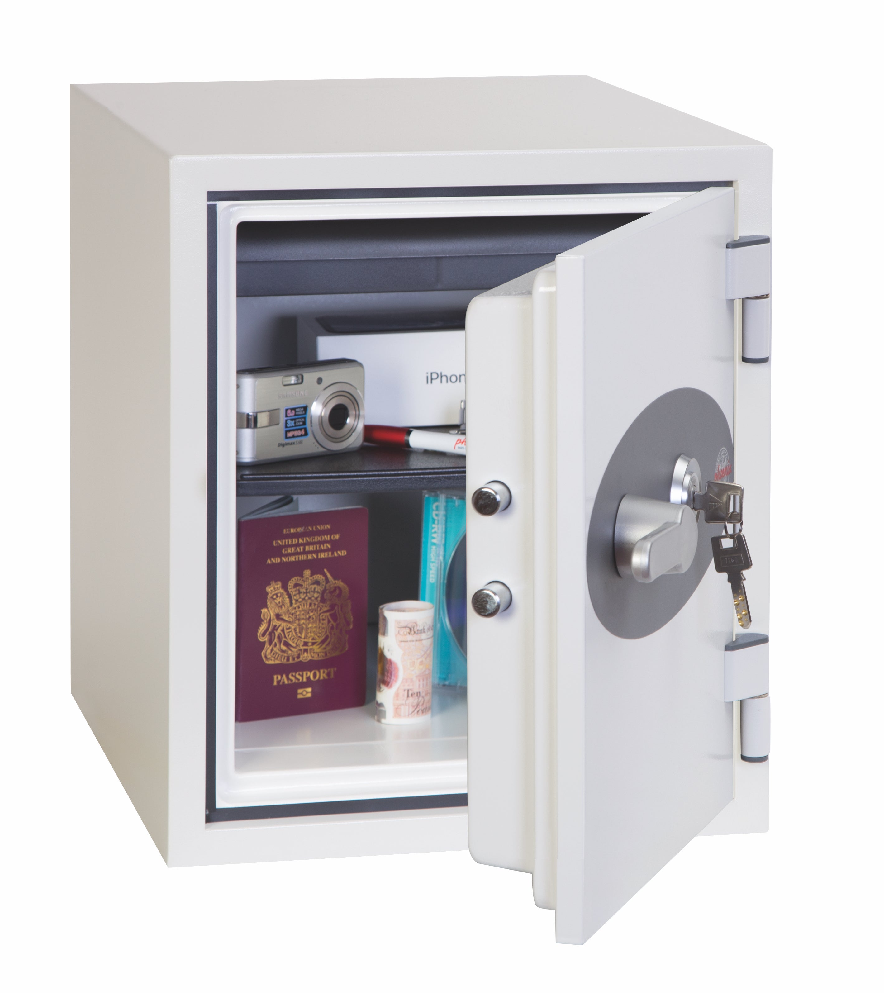 Coffre fort ignifuge - Serrure à clé - PHOENIX TITAN II FS1282K - Lecoffrefort.com