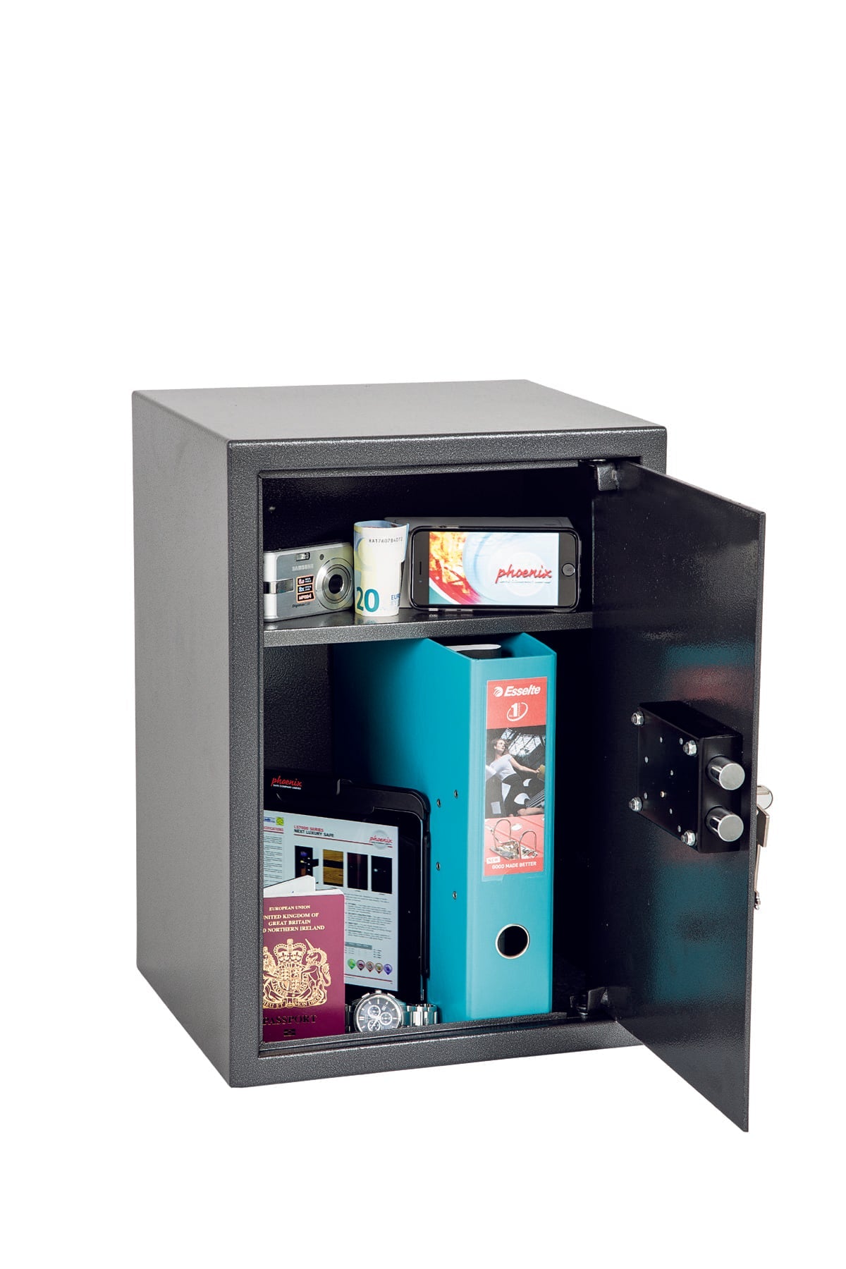 Coffre fort - Serrure à clé - PHOENIX VELA SS0804K - Lecoffrefort.com