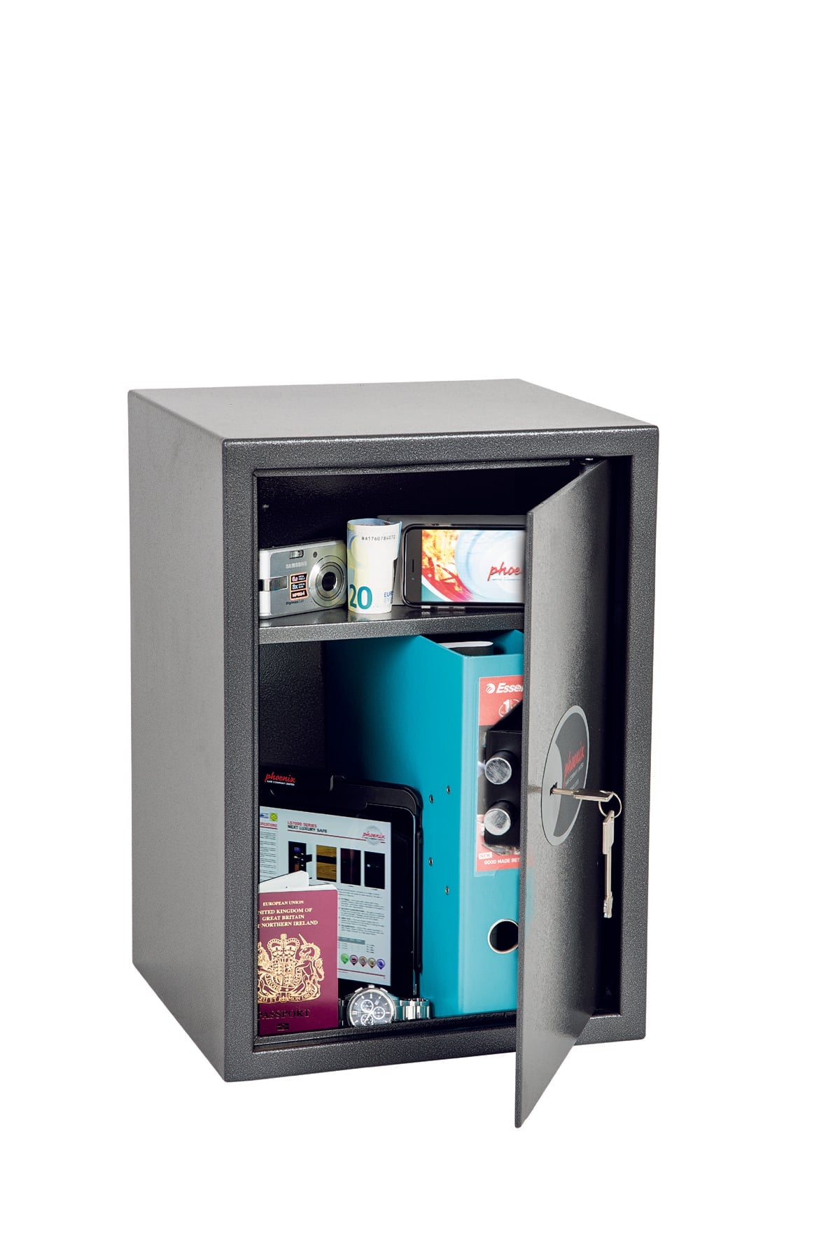 Coffre fort - Serrure à clé - PHOENIX VELA SS0804K - Lecoffrefort.com