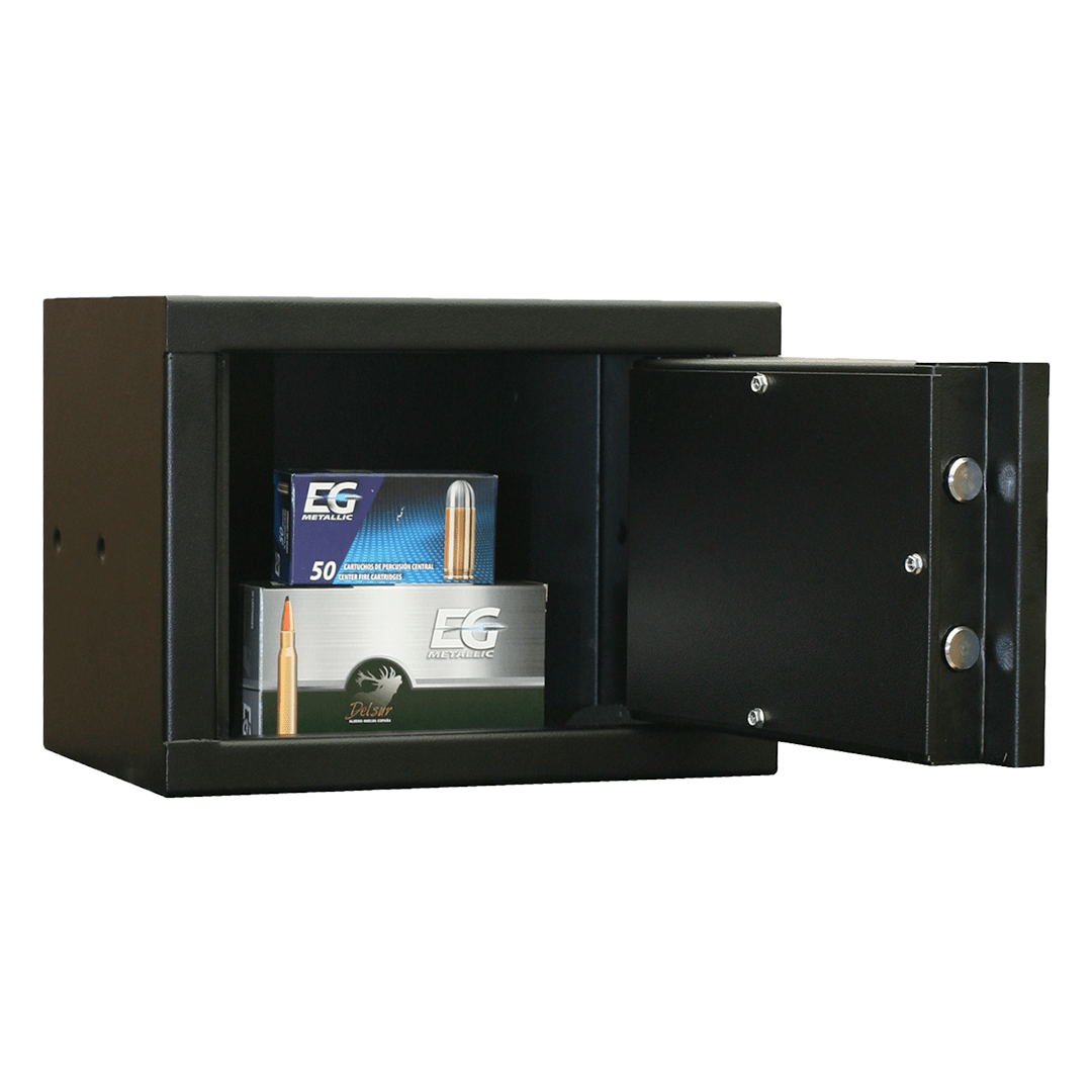 Coffre pour arme de poing - 1 arme - serrure à clé - INFAC Delta 1 - Lecoffrefort.com