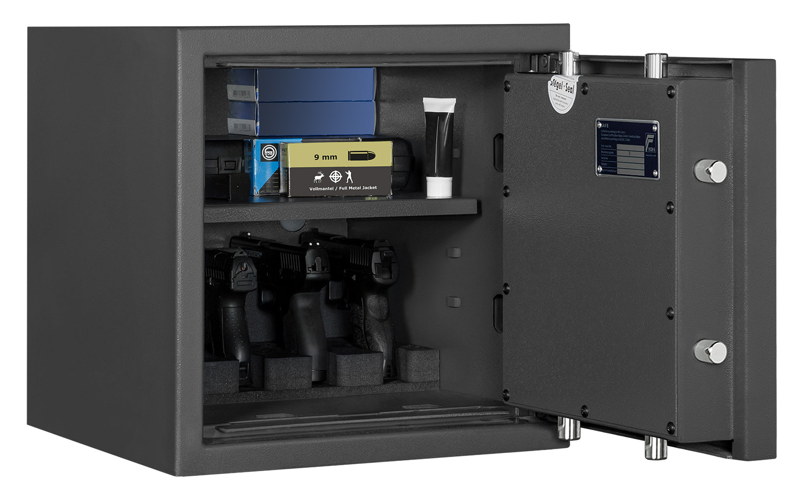 Coffre pour armes de poing FORMAT KWT 2100 – Classe I (EN 1143 - 1) - Lecoffrefort.com