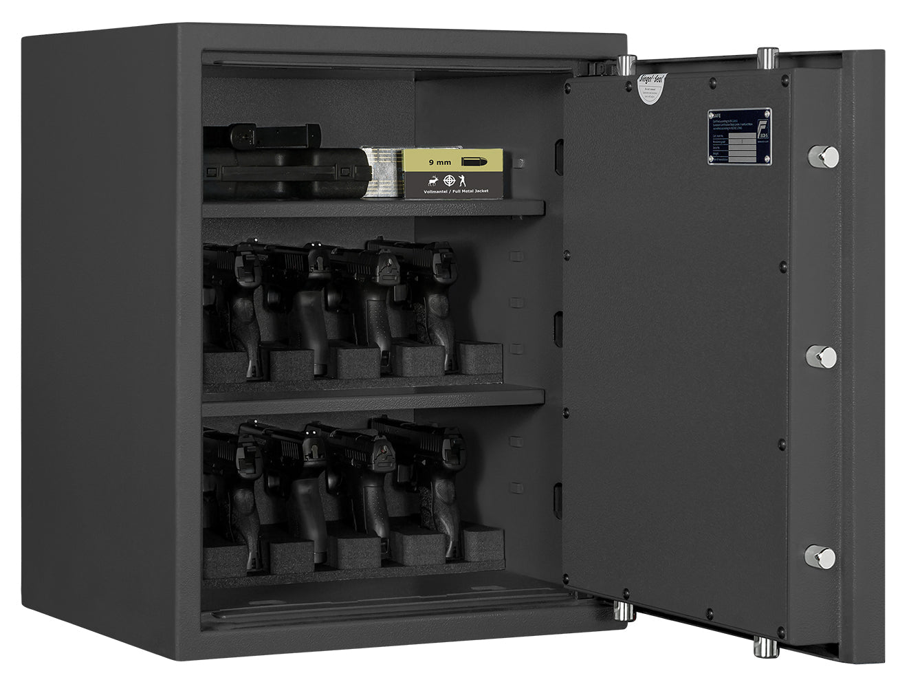 Coffre pour armes de poing FORMAT KWT 3100 – Classe I (EN 1143 - 1) - Lecoffrefort.com